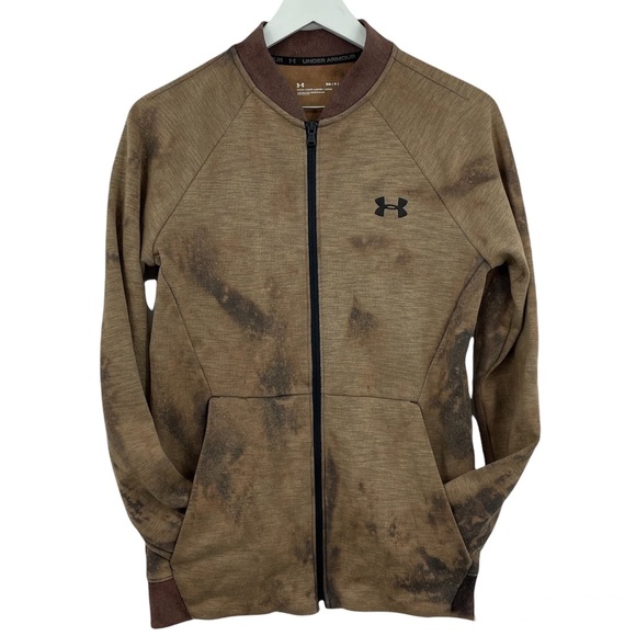 Under Armour Tie Dye Zip up Jacket Sz S - Picture 1 of 7